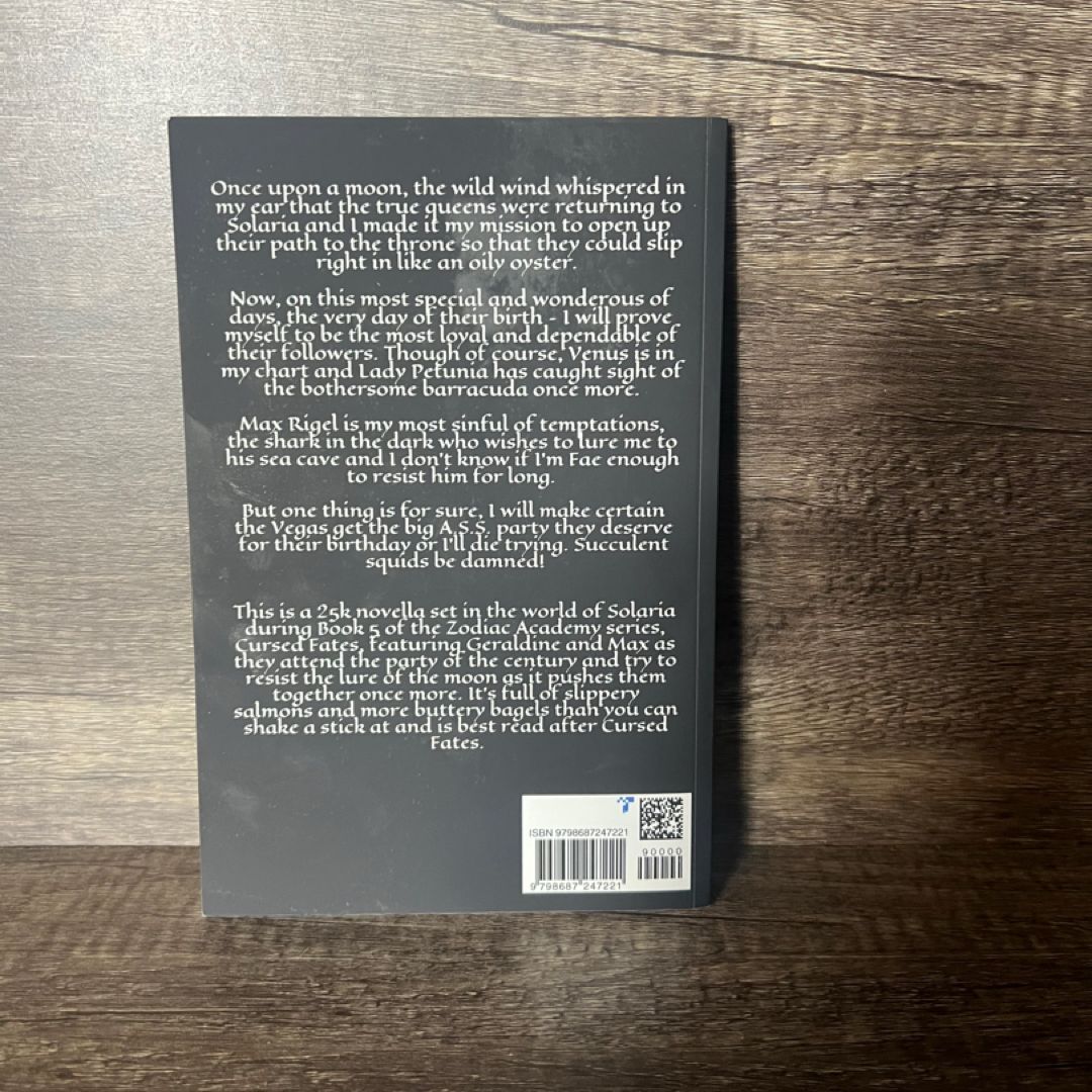 The Big A.S.S party Zodiac Academy Book 0 OOP matte cover 1st edition ...