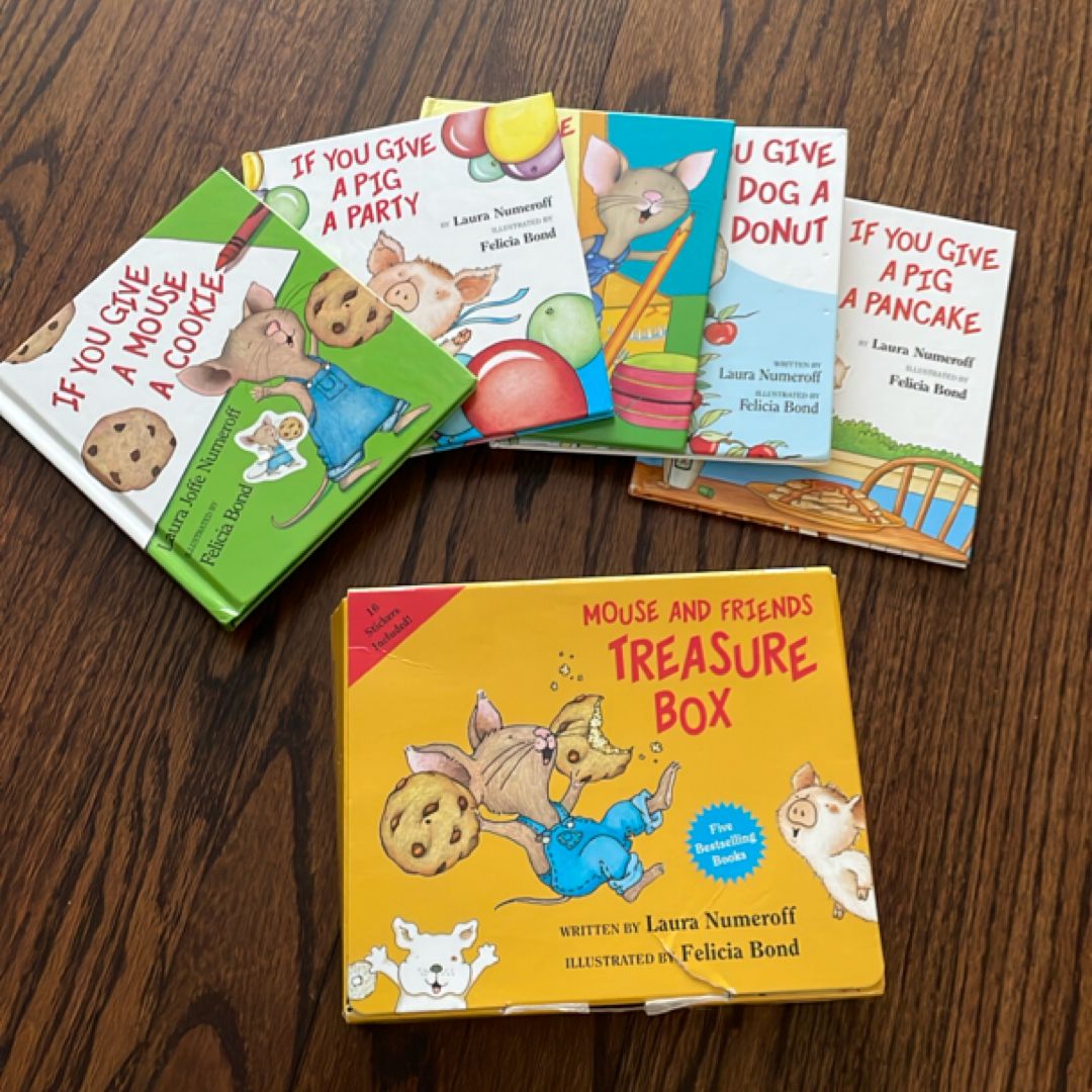 mouse and friends treasure box (5 books in box set)