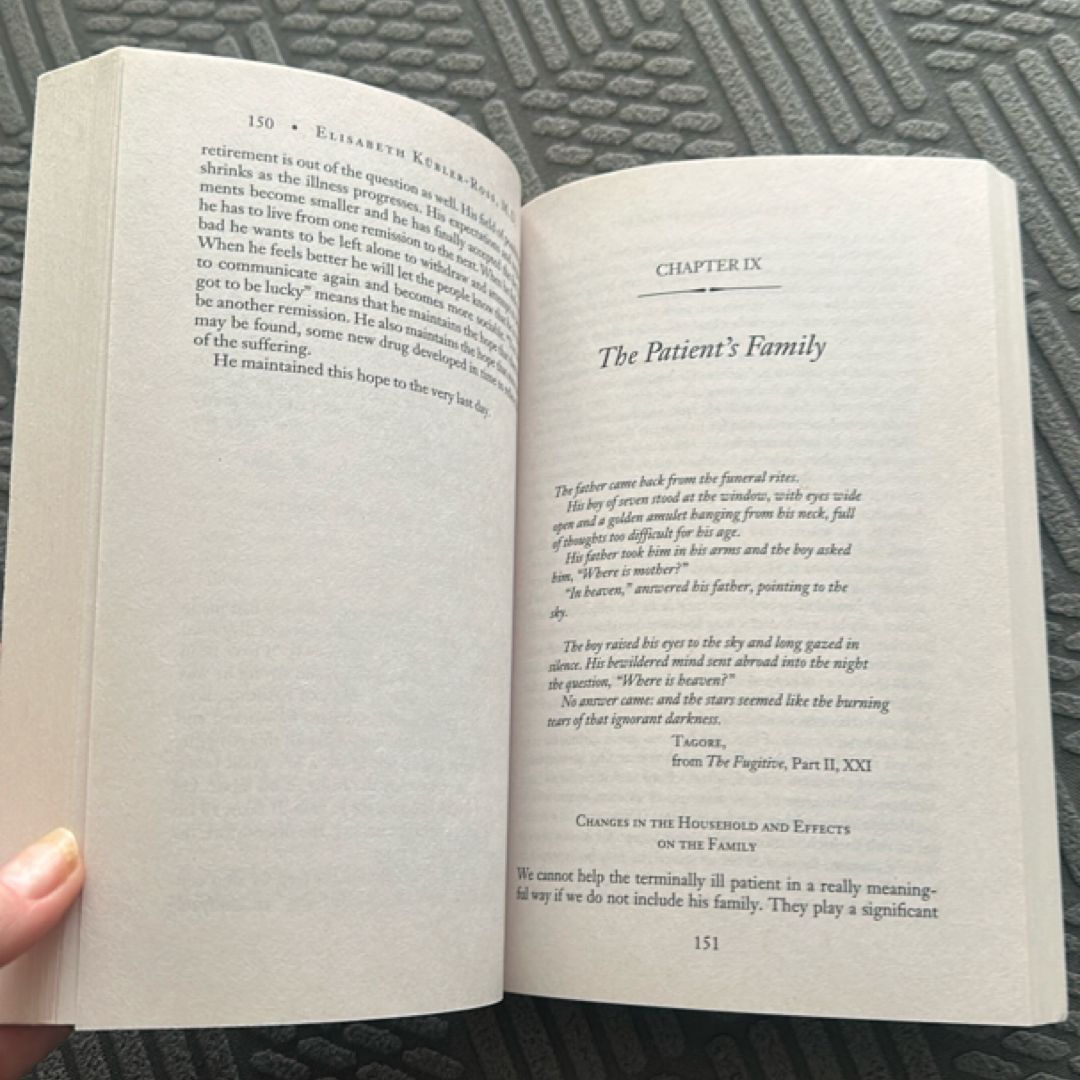 On Death and Dying
