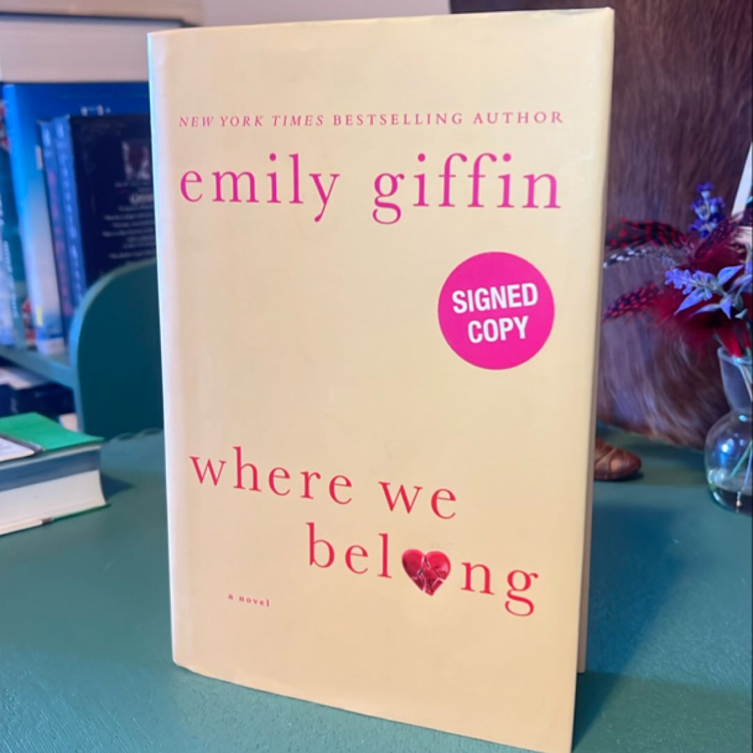 Where We Belong - signed 