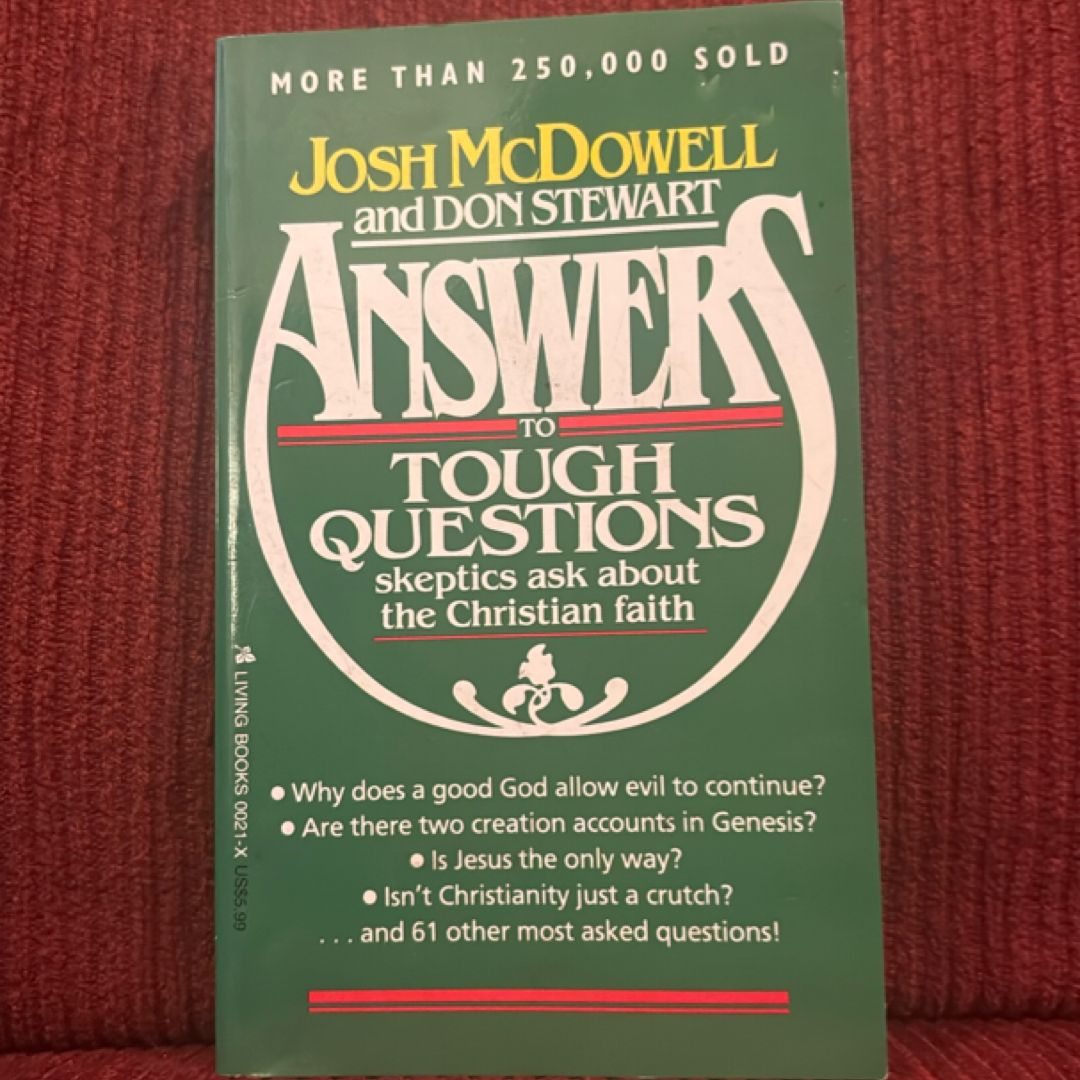 Answers to Tough Questions