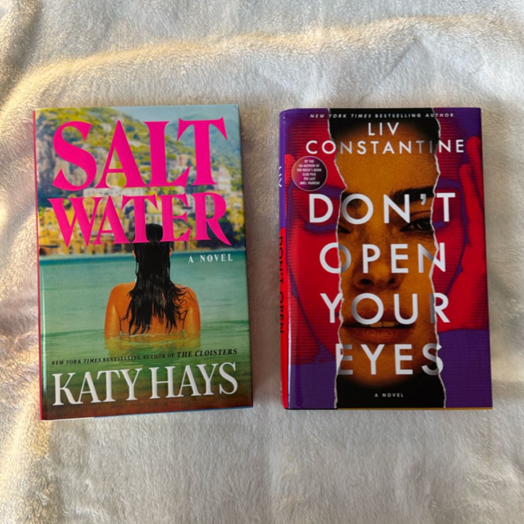 Bundle: Saltwater and Don’t Open Your Eyes