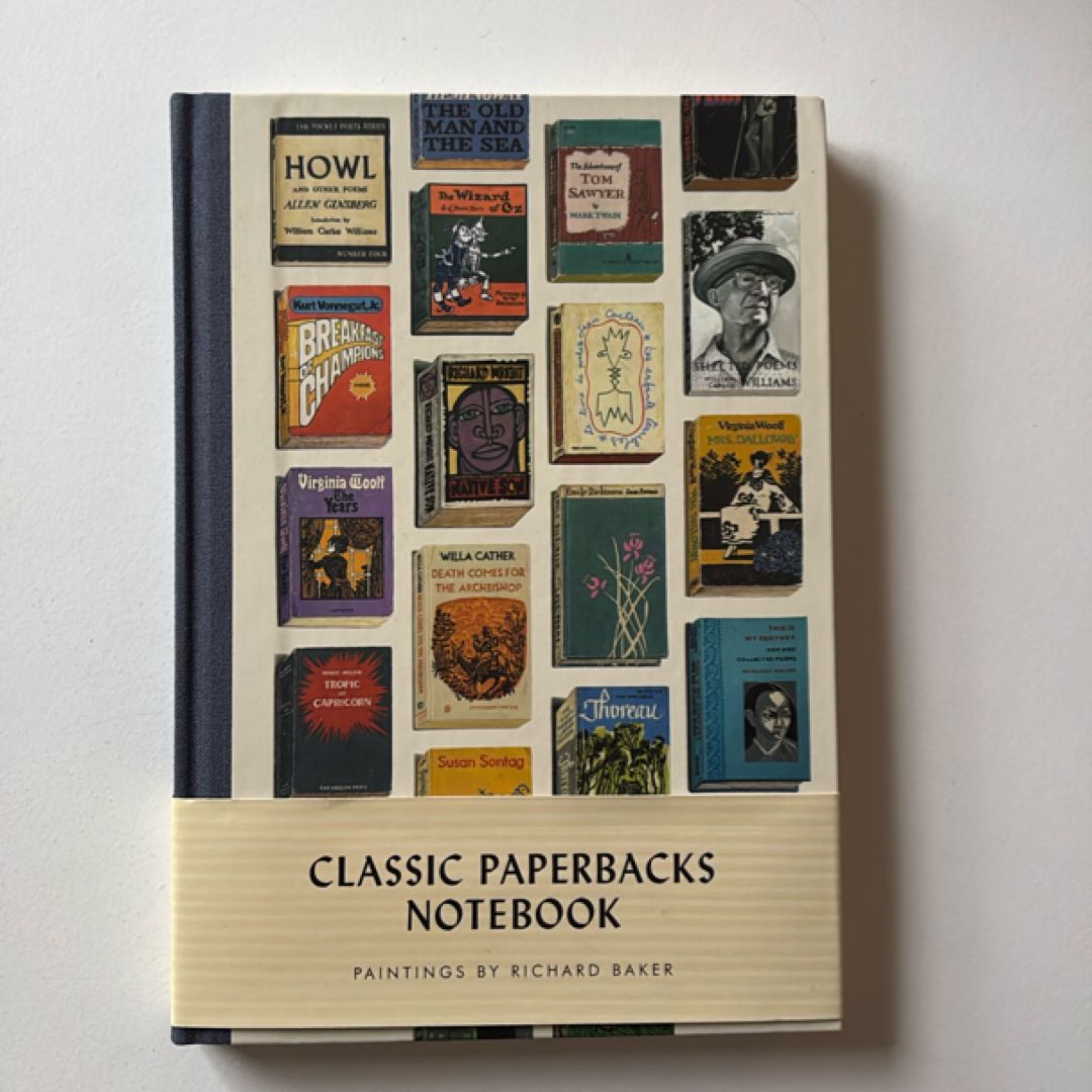Classic Paperbacks Notebook