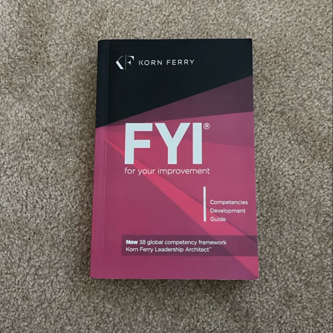 KF FYI® for Your Improvement ENG