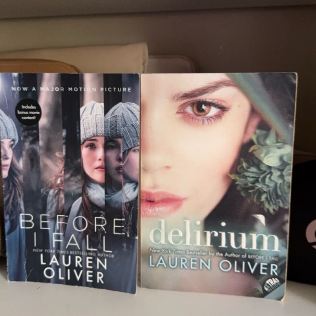 Before I Fall Movie Tie-In Edition & Delirium BUNDLE