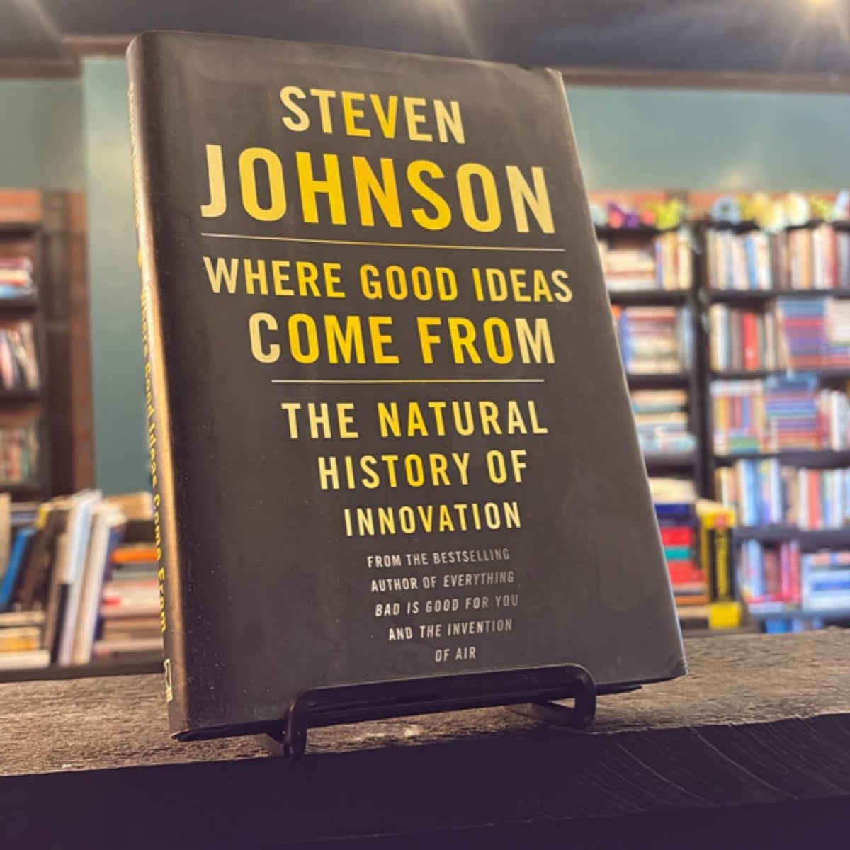 Where Good Ideas Come From by Steven Johnson