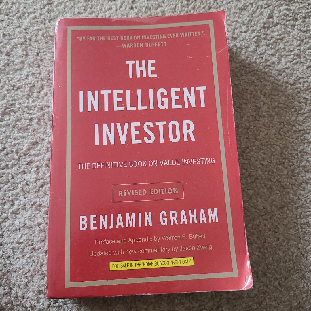The Intelligent Investor The Definitive Book on Value Investing