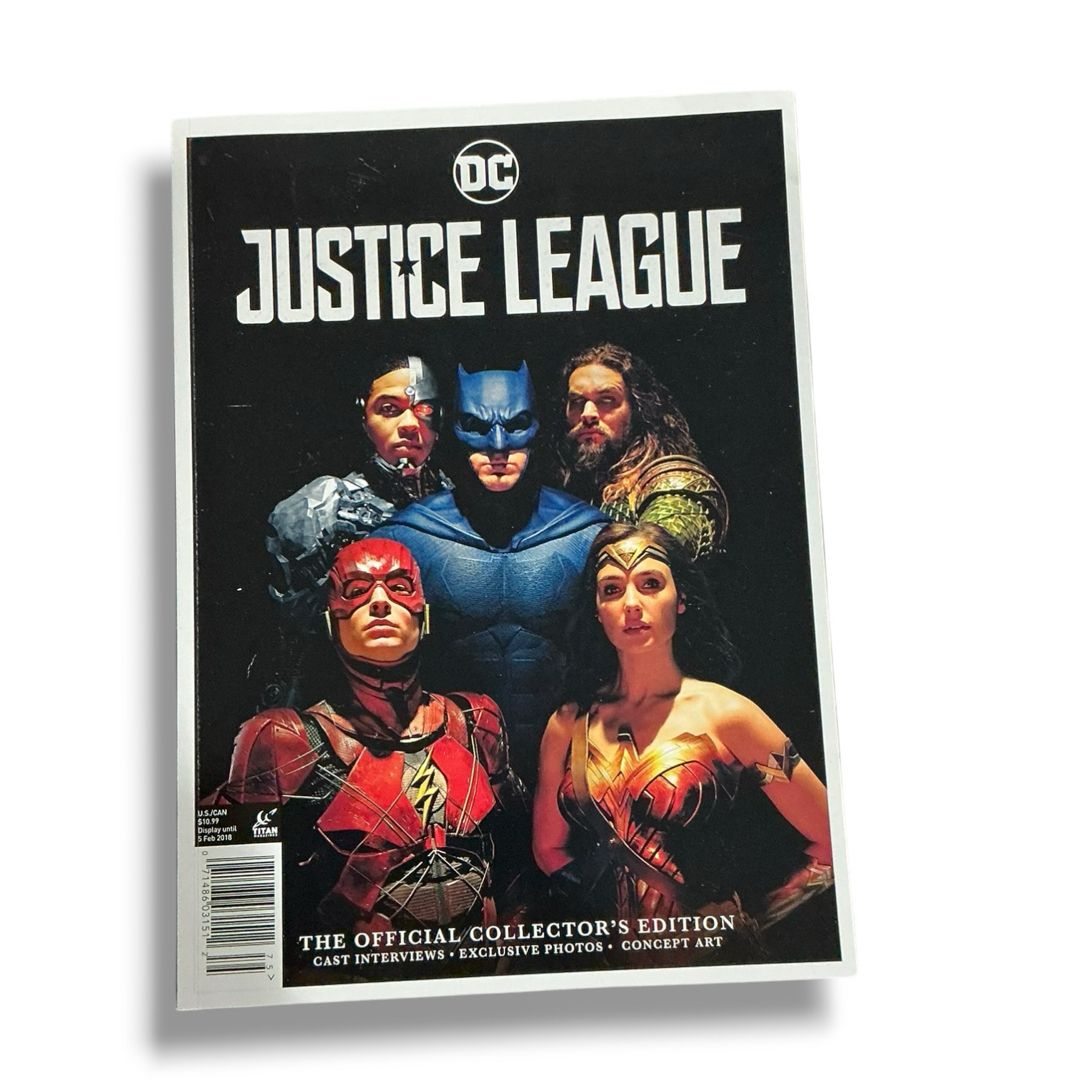 Justice League Official Collector’s Edition DC Movie Magazine Titan Comics Feb 2018