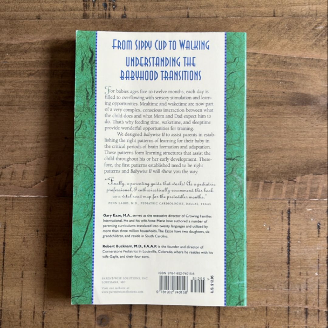 On Becoming Babywise II