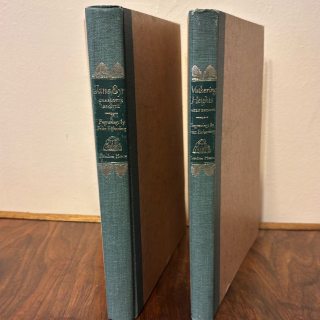 Wuthering Heights & Jane Eyre  Set by Emily & Charlotte Bronte 1943