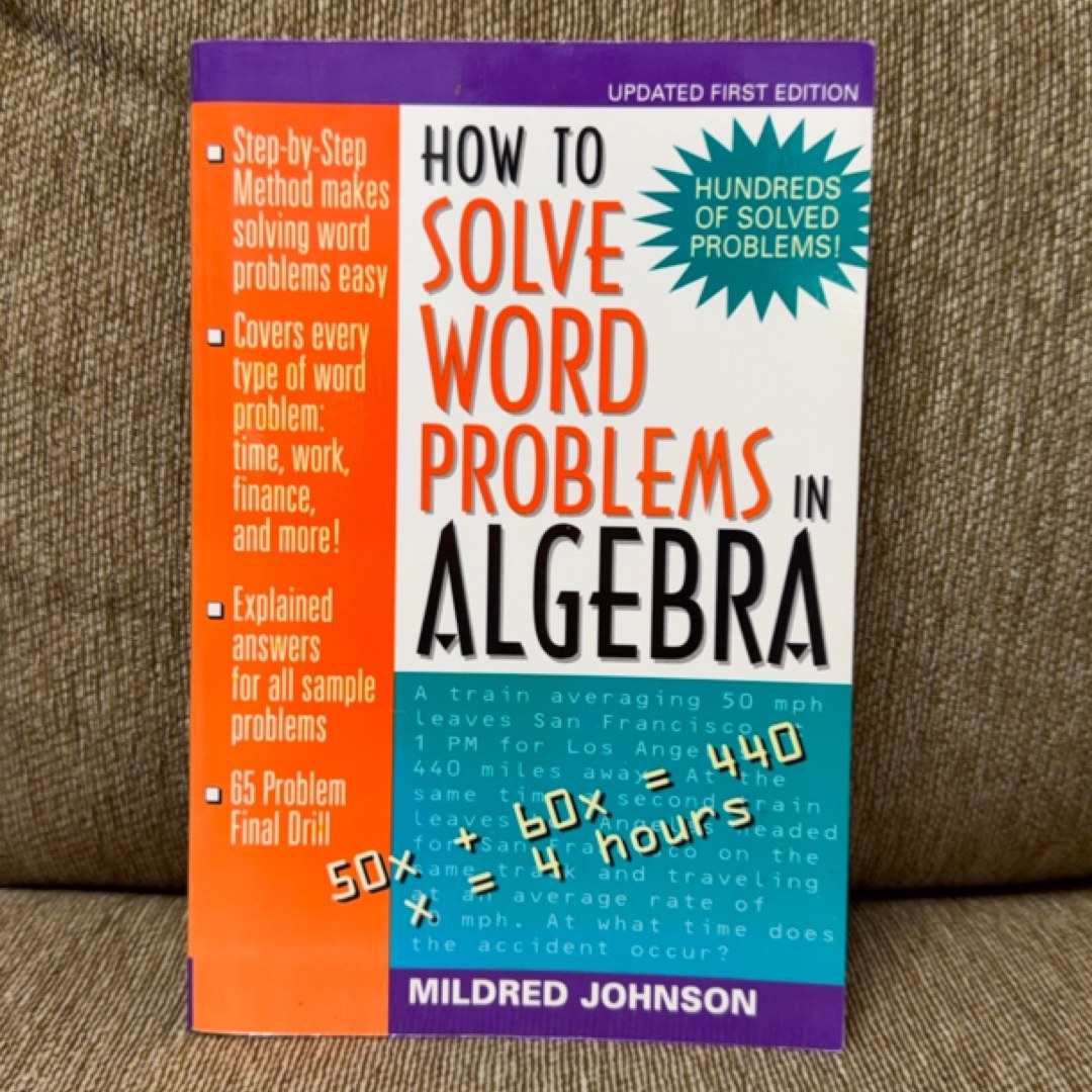 How to Solve Word Problems in Algebra