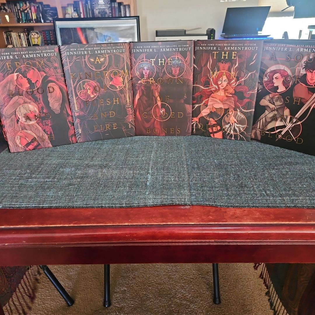 From Blood and Ash Bookish Box Editions- Book 1-5