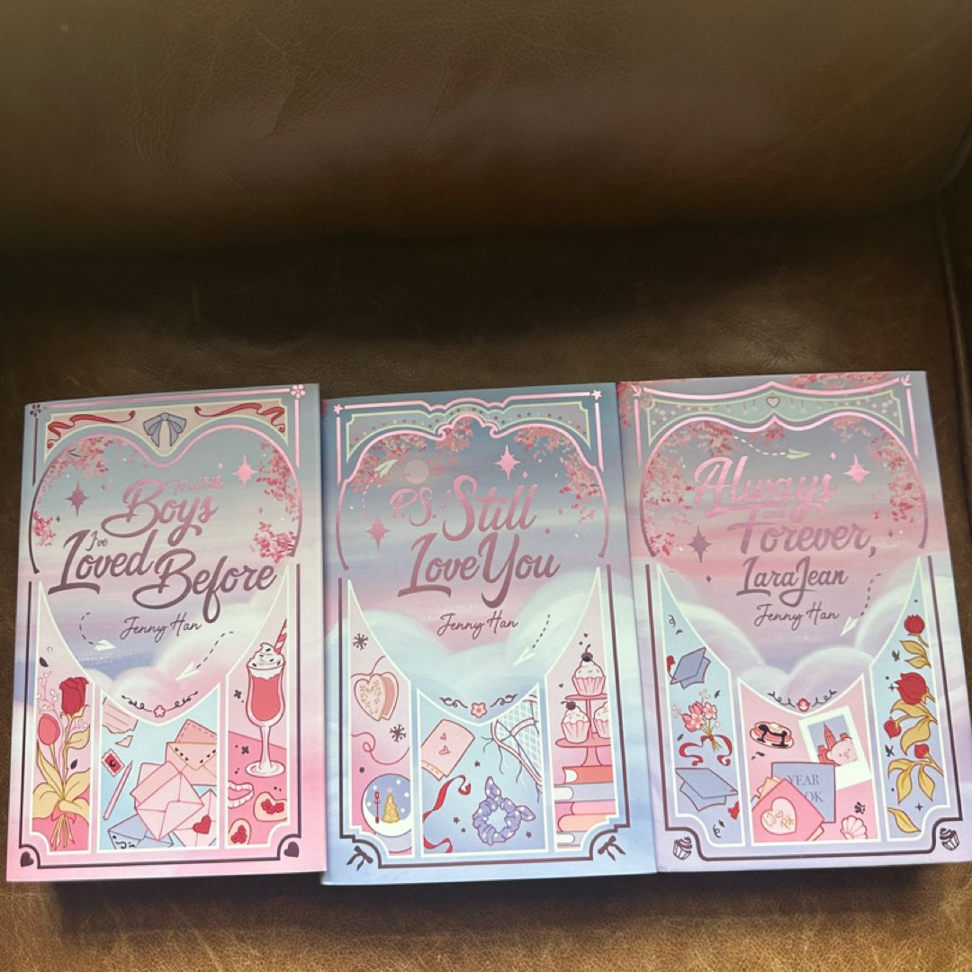 To All the Boys I've Loved Before Series Fairyloot Signed Special Edition Set