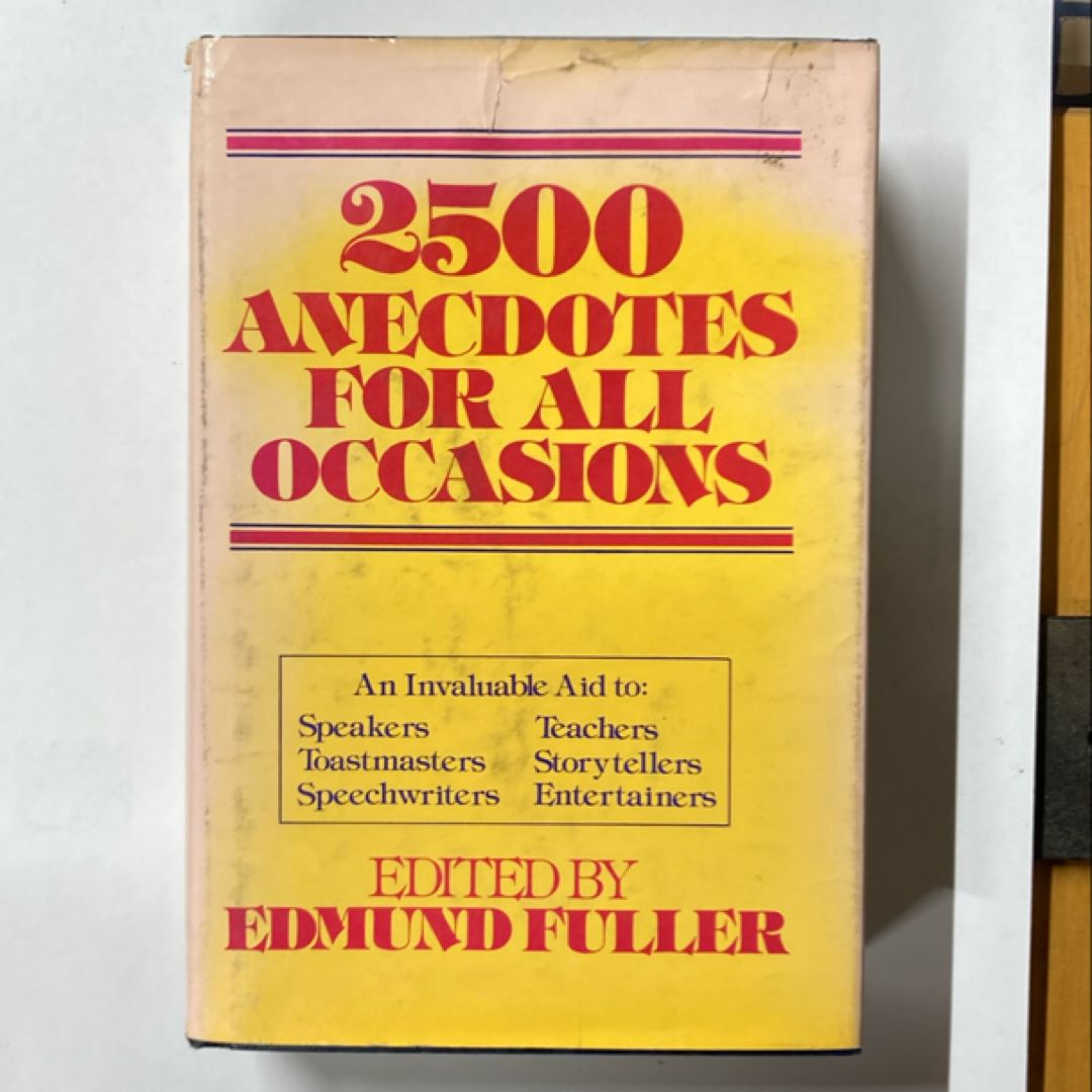 2500 Anecdotes for All Occasions
