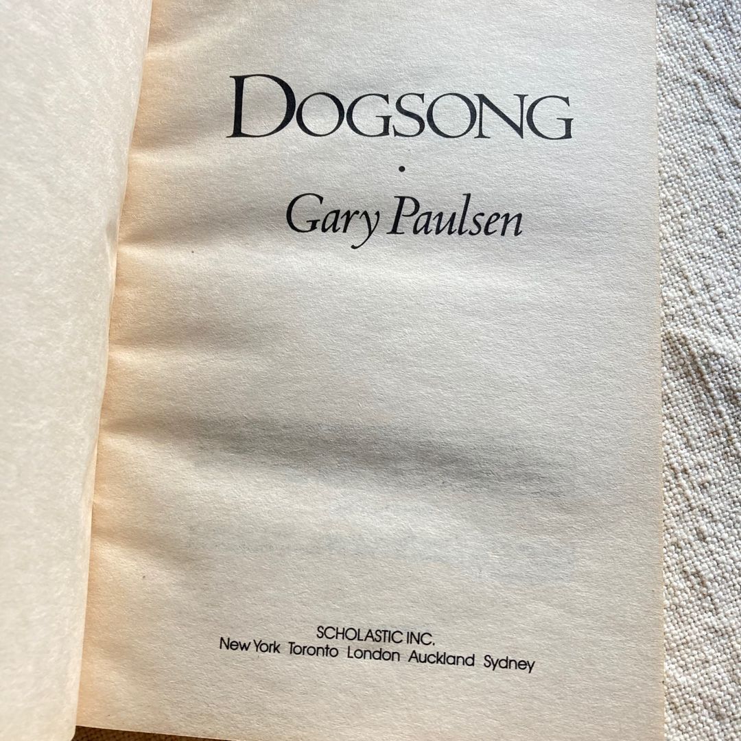 Dogsong (1990) by Gary Paulsen, Paperback | PangoBooks