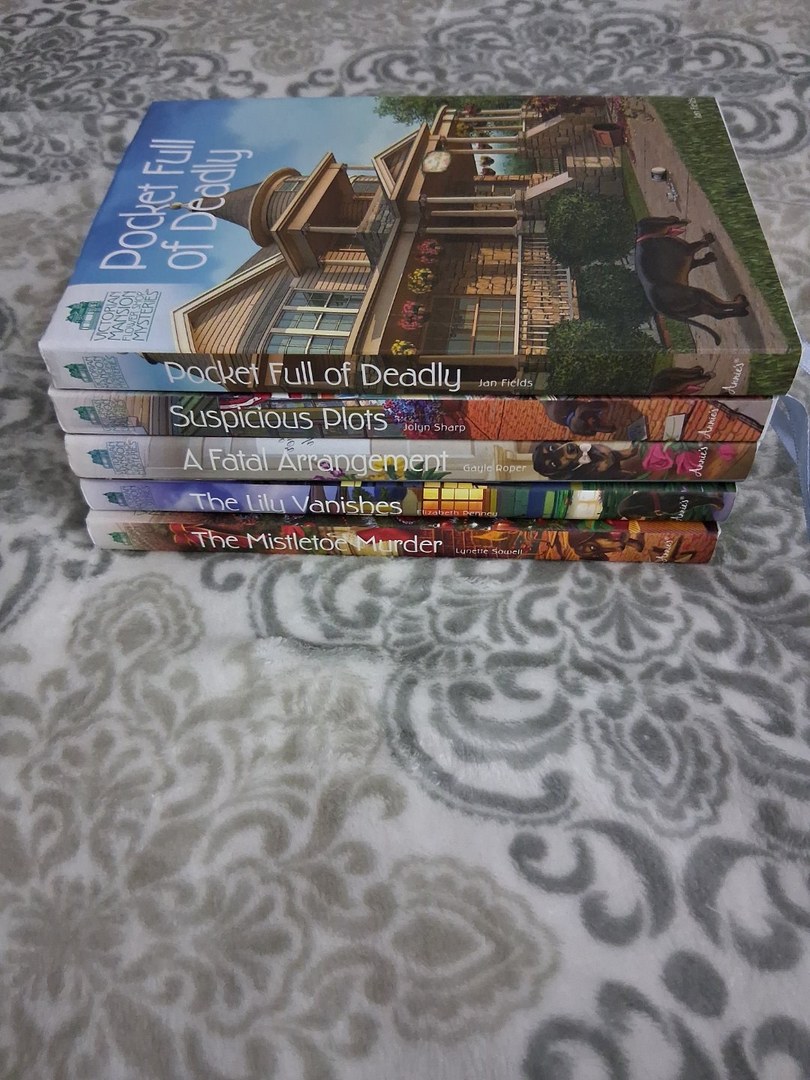 Victorian Mansion Flower Shop Mysteries: Lot of 5
