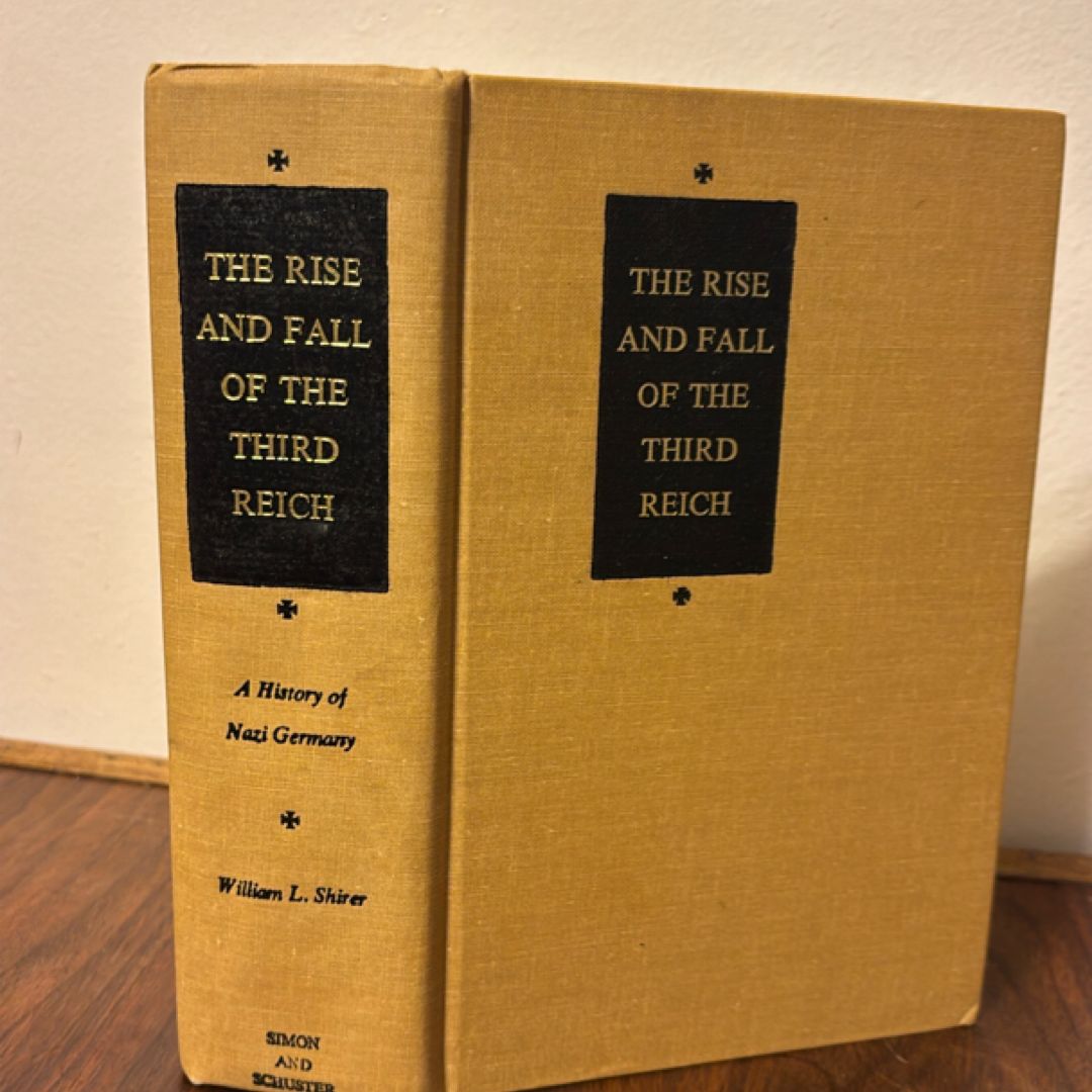 The Rise And The Fall Of The Third Reich first edition  