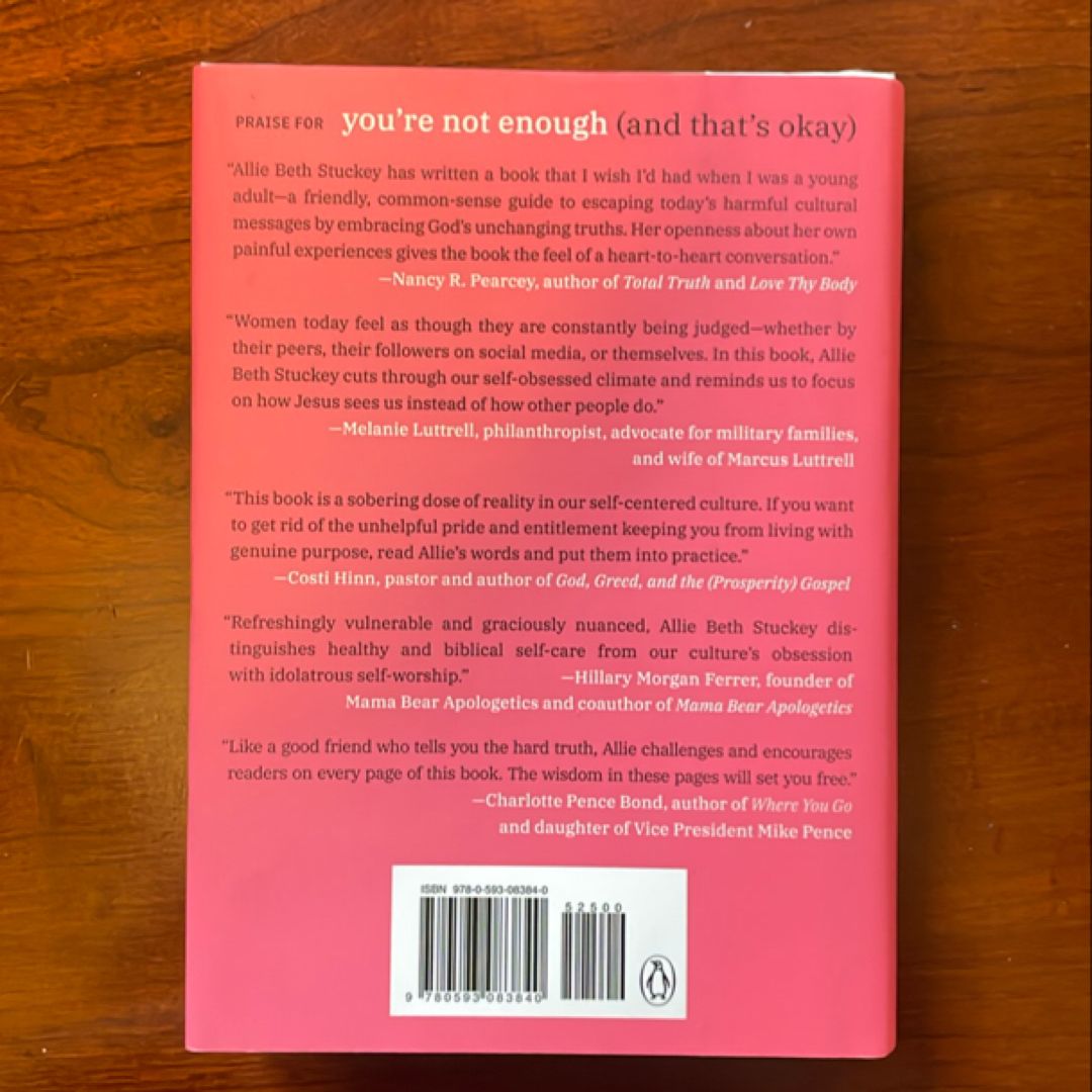 You're Not Enough (and That's Okay)