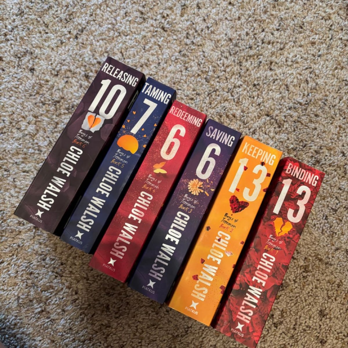 Binding 13 series UK covers by Chloe Walsh, Paperback | Pangobooks