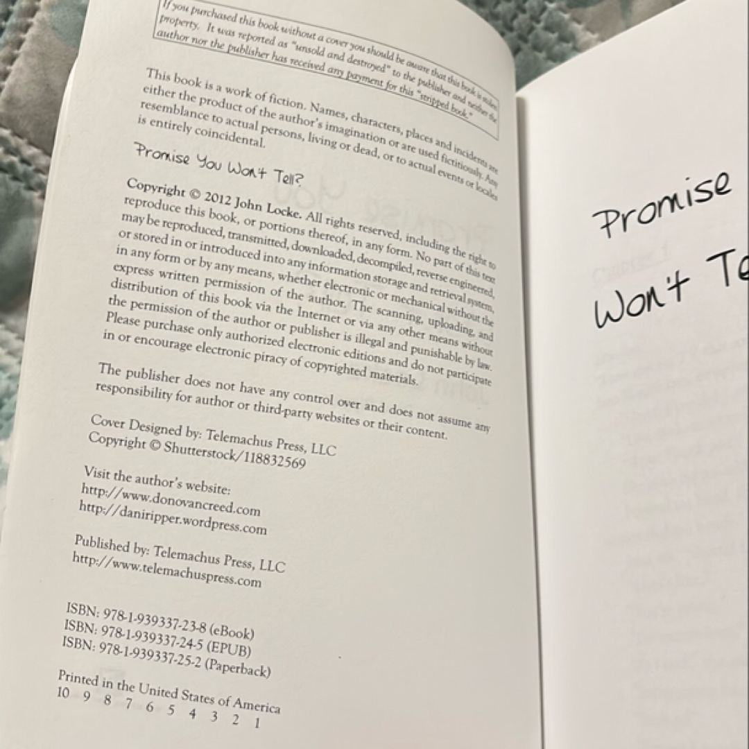 Promise You Won't Tell?