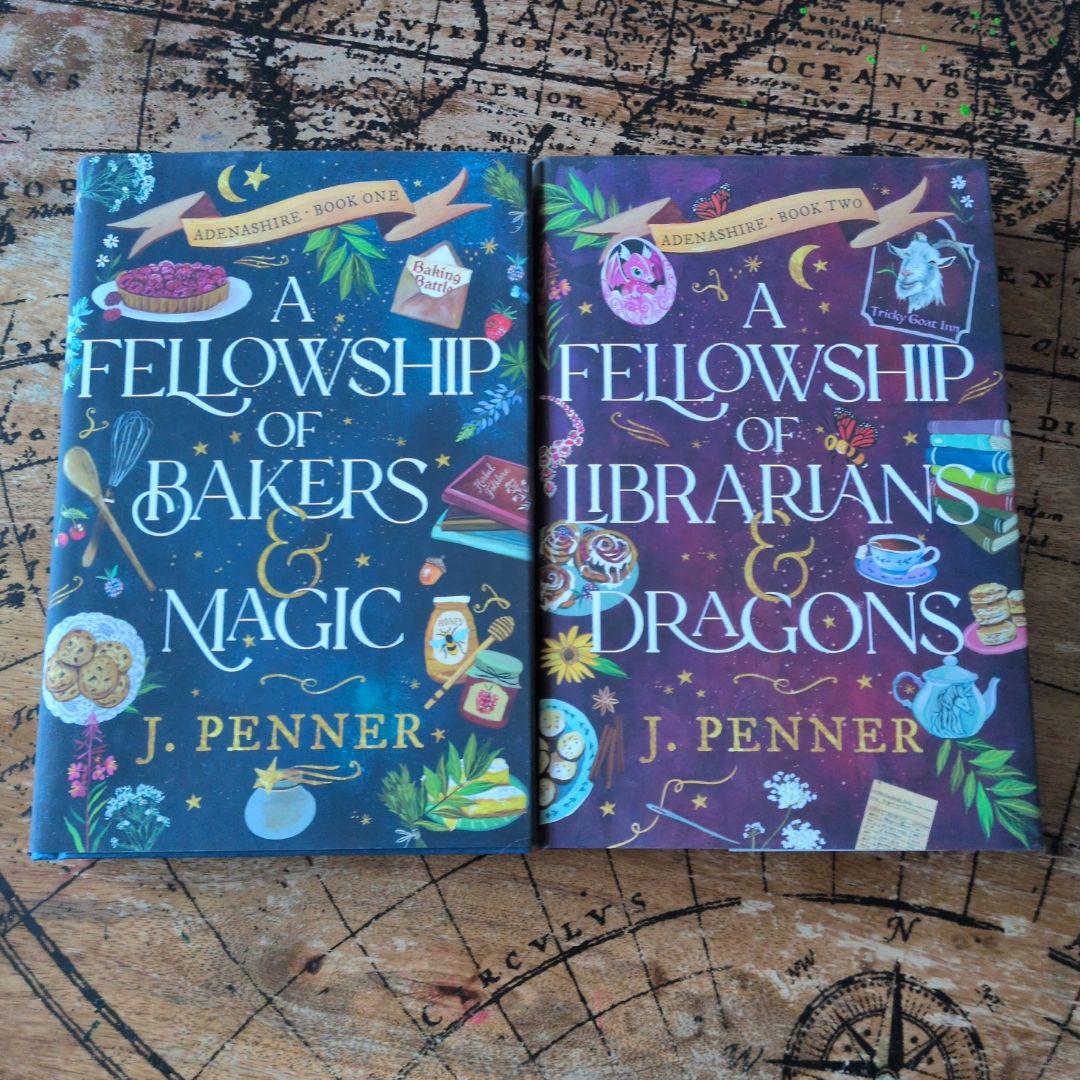 A Fellowship of Bakers and Magic and A Fellowship of Librarians and Dragons