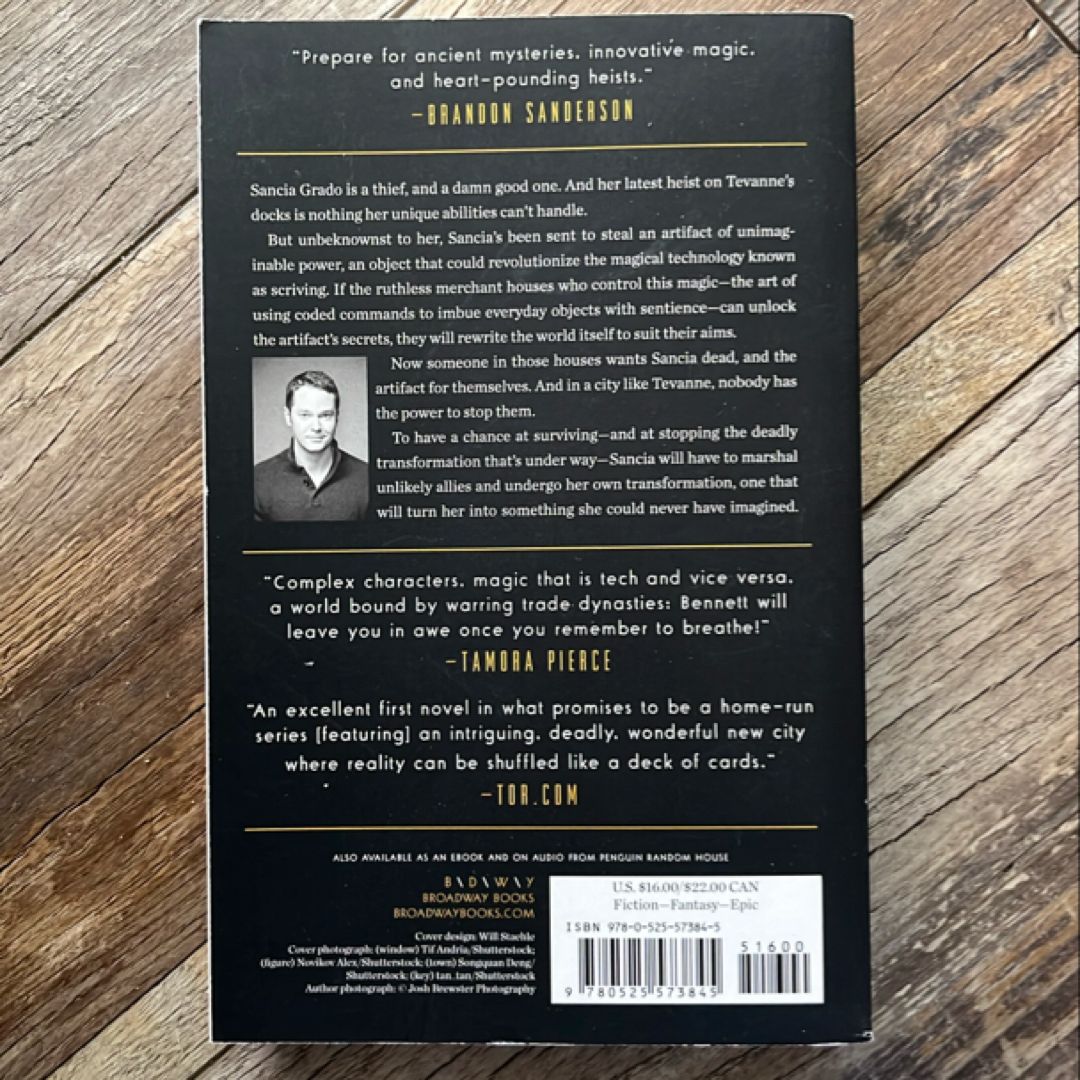 Foundryside by Robert Jackson Bennett, Paperback | Pangobooks