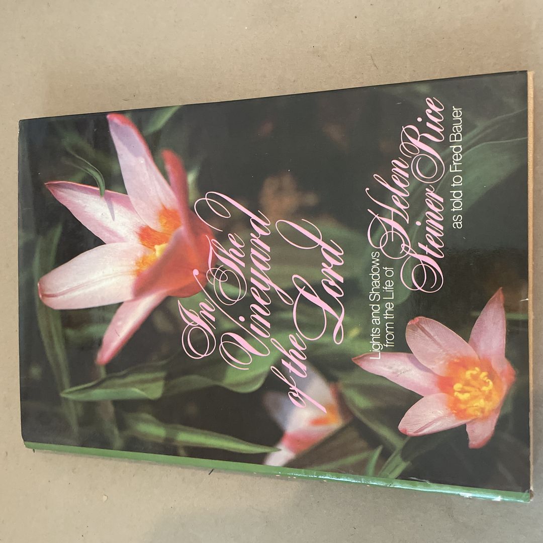 In the Vineyard of the Lord