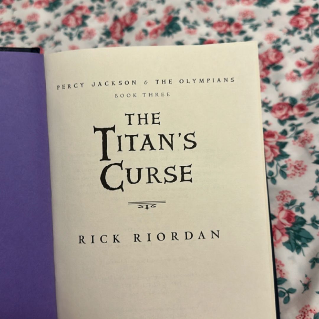 Percy Jackson and the Olympians, Book Three the Titan's Curse (Percy Jackson and the Olympians, Book Three)