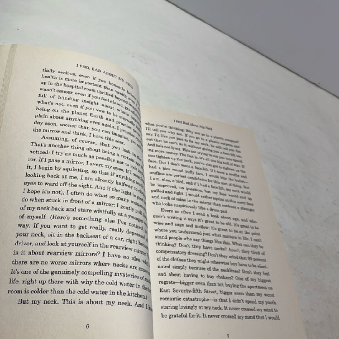 I Feel Bad about My Neck