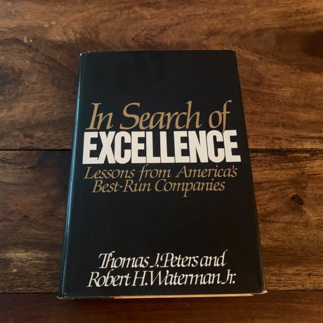 In Search of Excellence