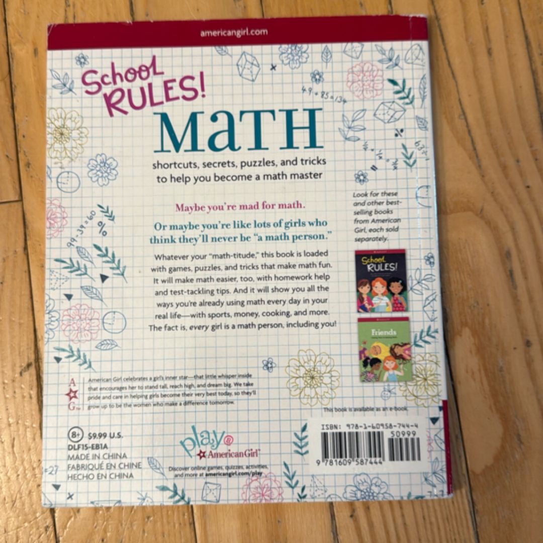 School RULES! Math by Emma MacLaren Henke, Rebecca Jones