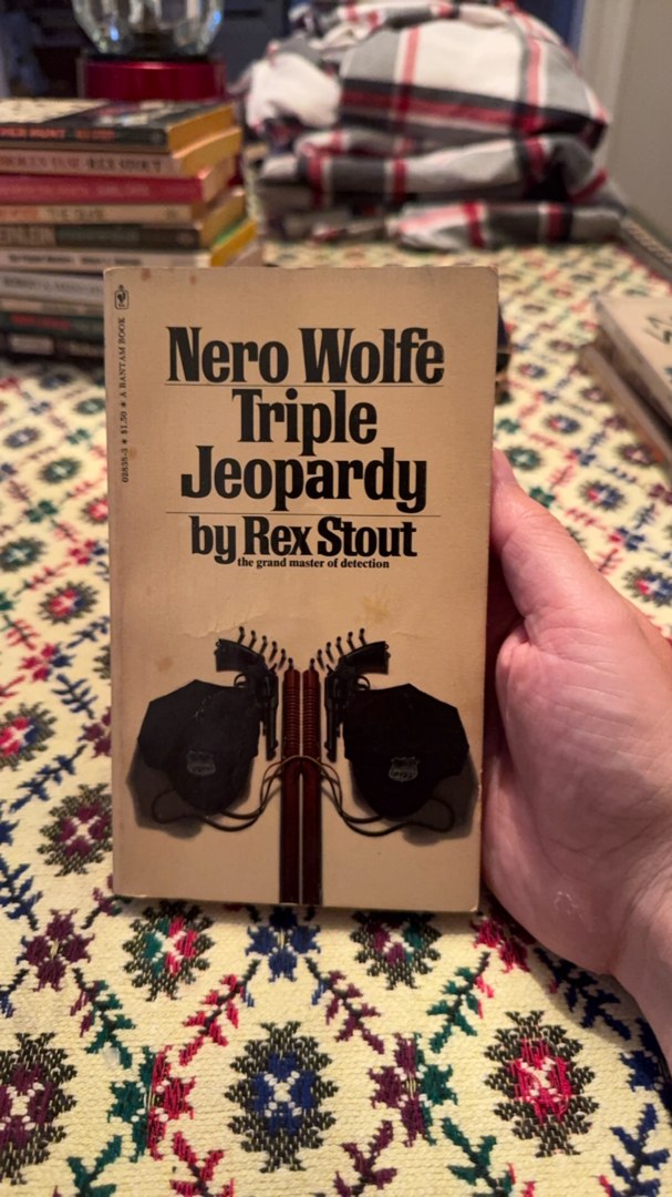 Triple Jeopardy A Nero Wolfe Threesome