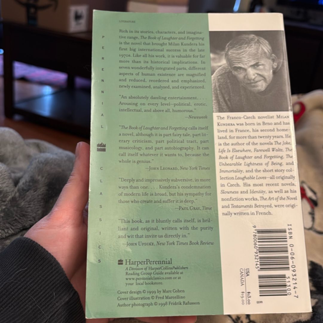 The Book of Laughter and Forgetting