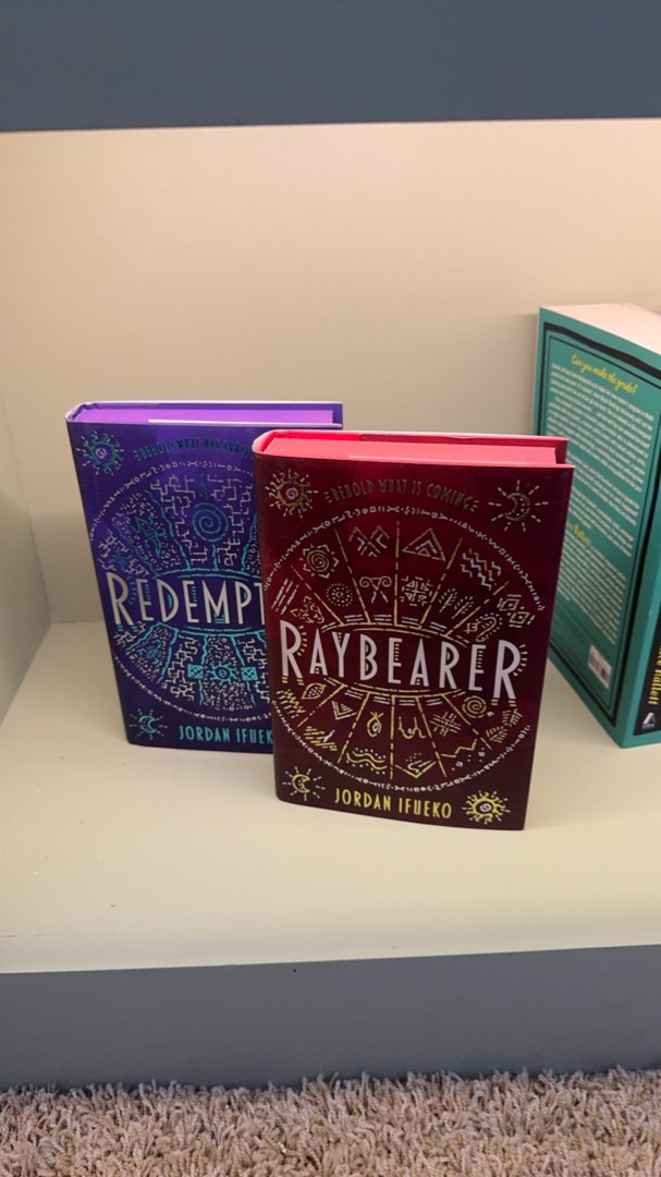 Raybearer and Redemptor (both books) Special Editions 