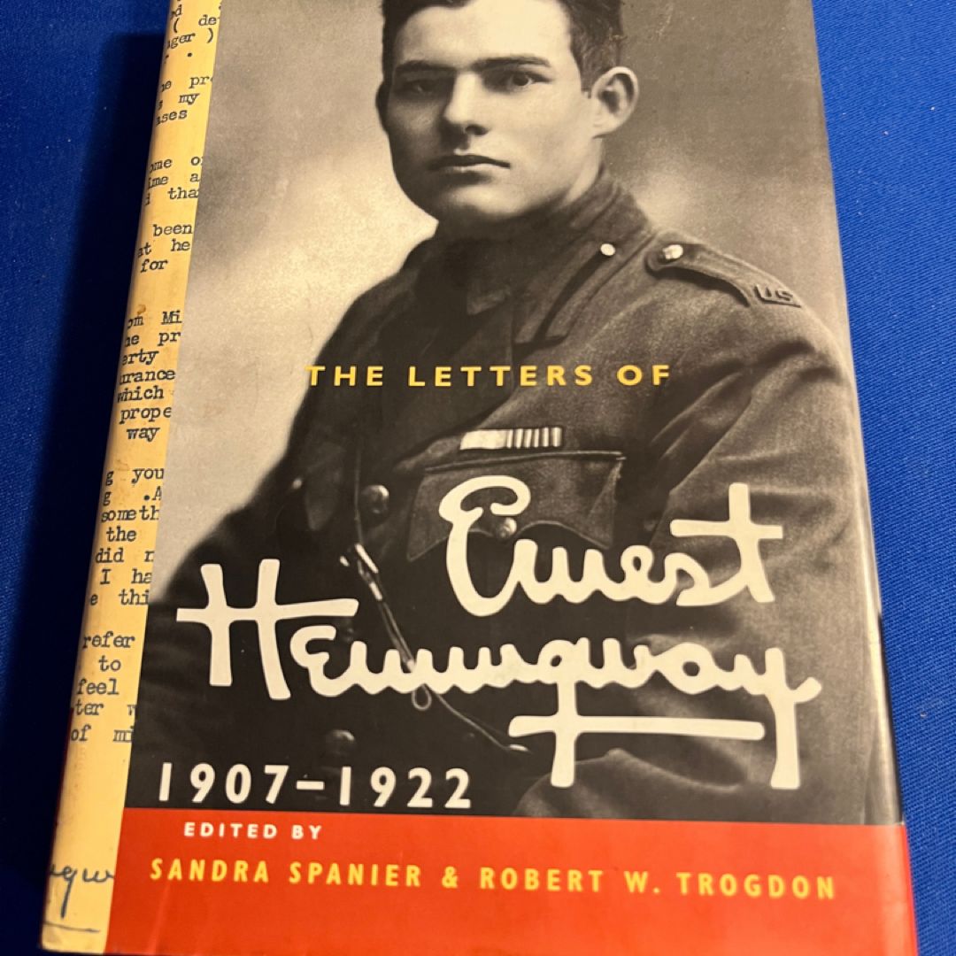 The Letters of Ernest Hemingway, 1907-1922