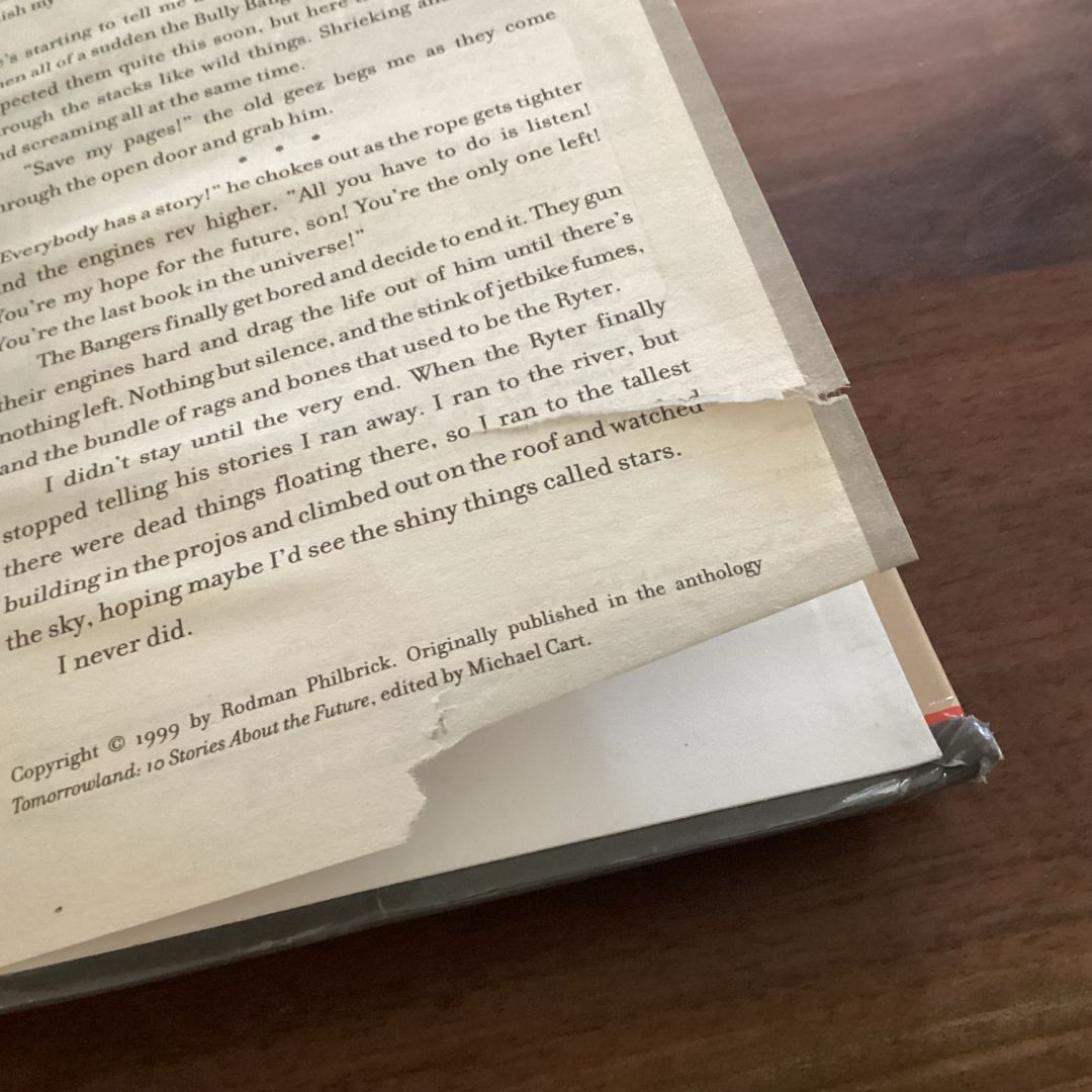 The Last Book in the Universe by Rodman Philbrick