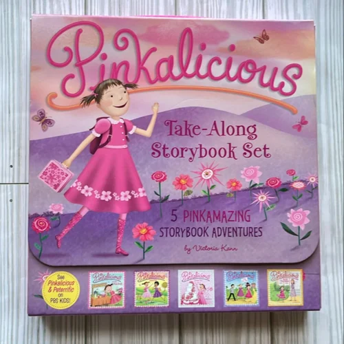 The Pinkalicious Take-Along Storybook Set