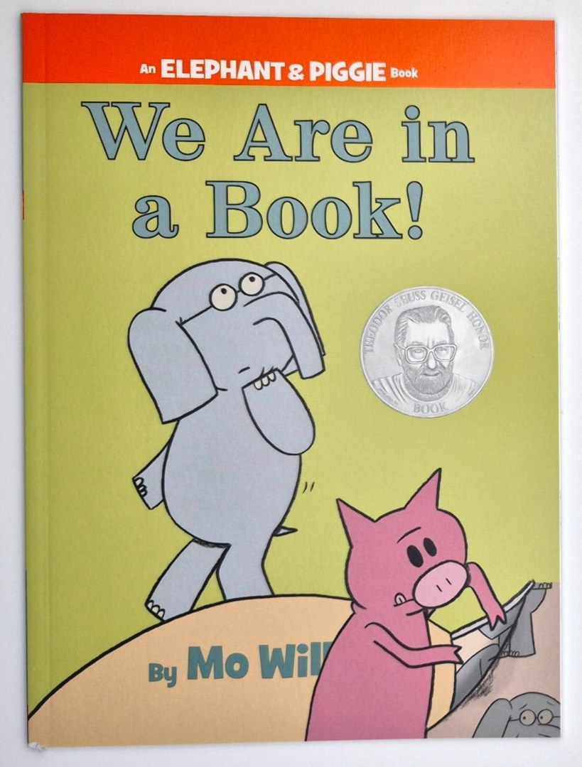 We Are in a Book! by Mo Willems (Elephant & Piggie, New, 2020, Pbk, 58 pages, Scholastic)