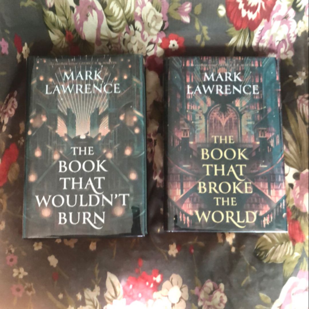 The Book that Wouldn’t Burn set book 1 & 2.