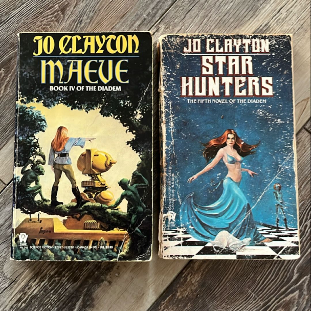 Pair of Jo Clayton Books from the Diadem Series