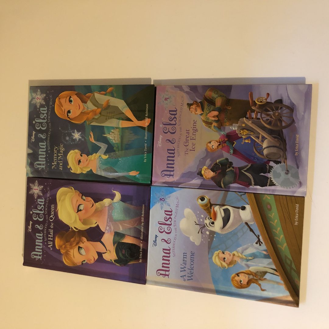 Anna and Elsa: Books 1-4 (Disney Frozen)