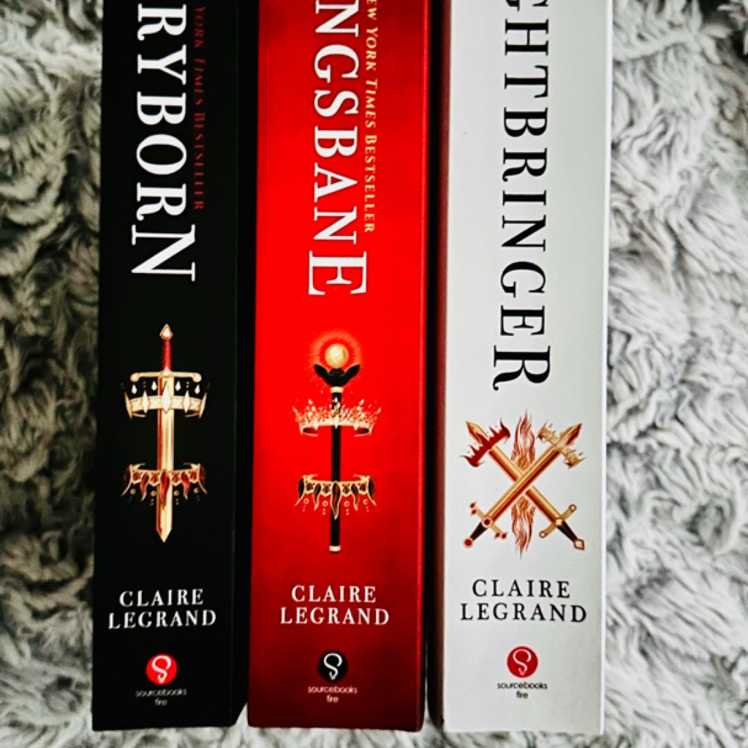 Furyborn, Lightbringer, Kingsbane (All 3 books) by Claire Legrand ...