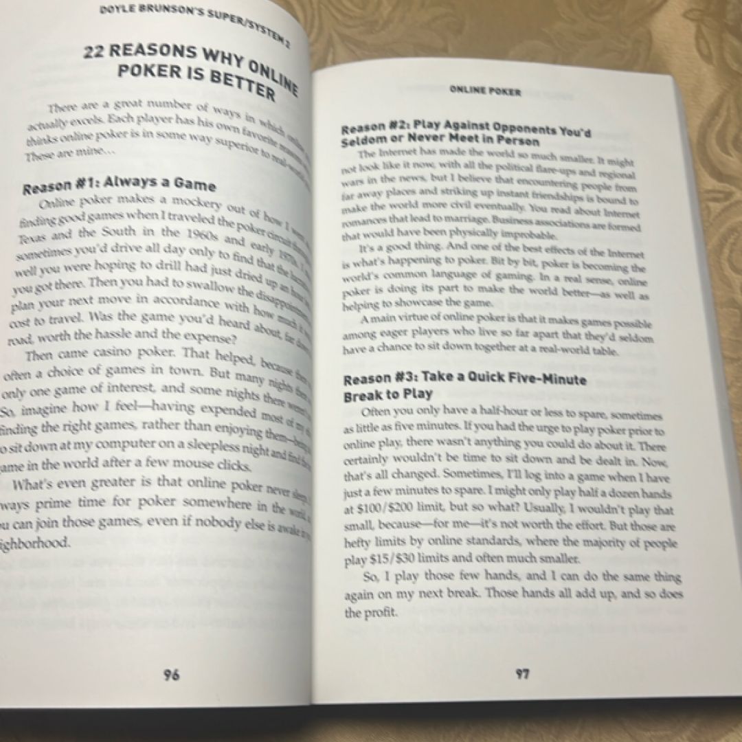 Doyle Brunson's Super System 2 by Doyle Brunson