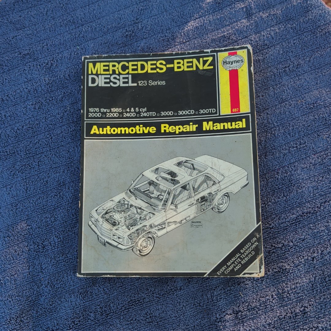 Mercedes-Benz diesel 123 series automotive repair manual