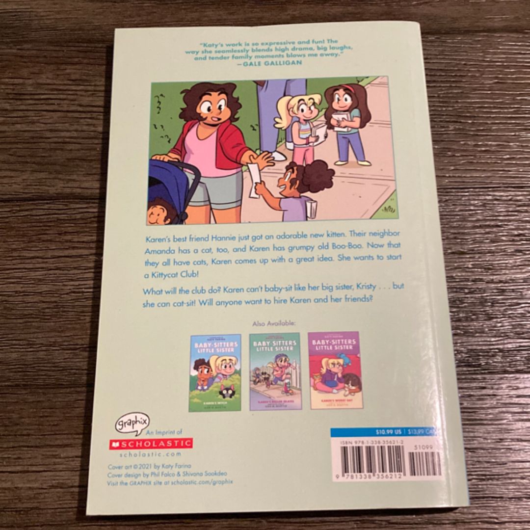 Karen's Kittycat Club (Baby-Sitters Little Sister Graphic Novel #4)