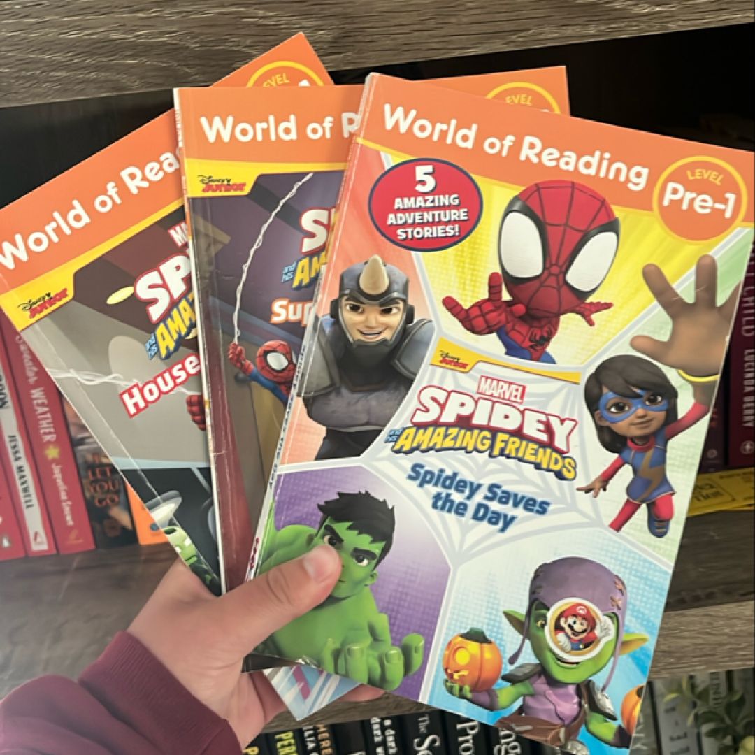 World of Reading Spidey bundle