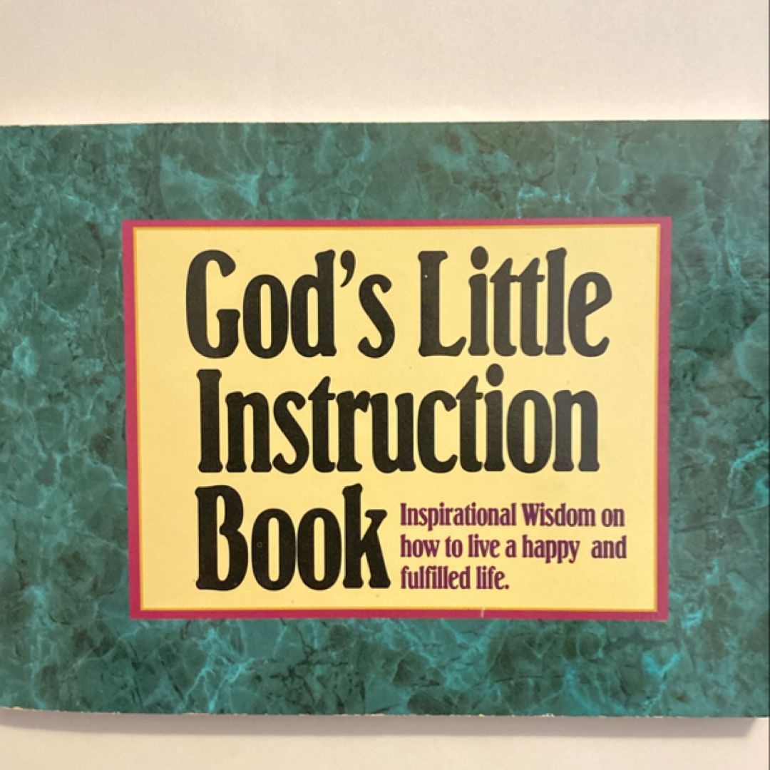 God's Little Instruction Book