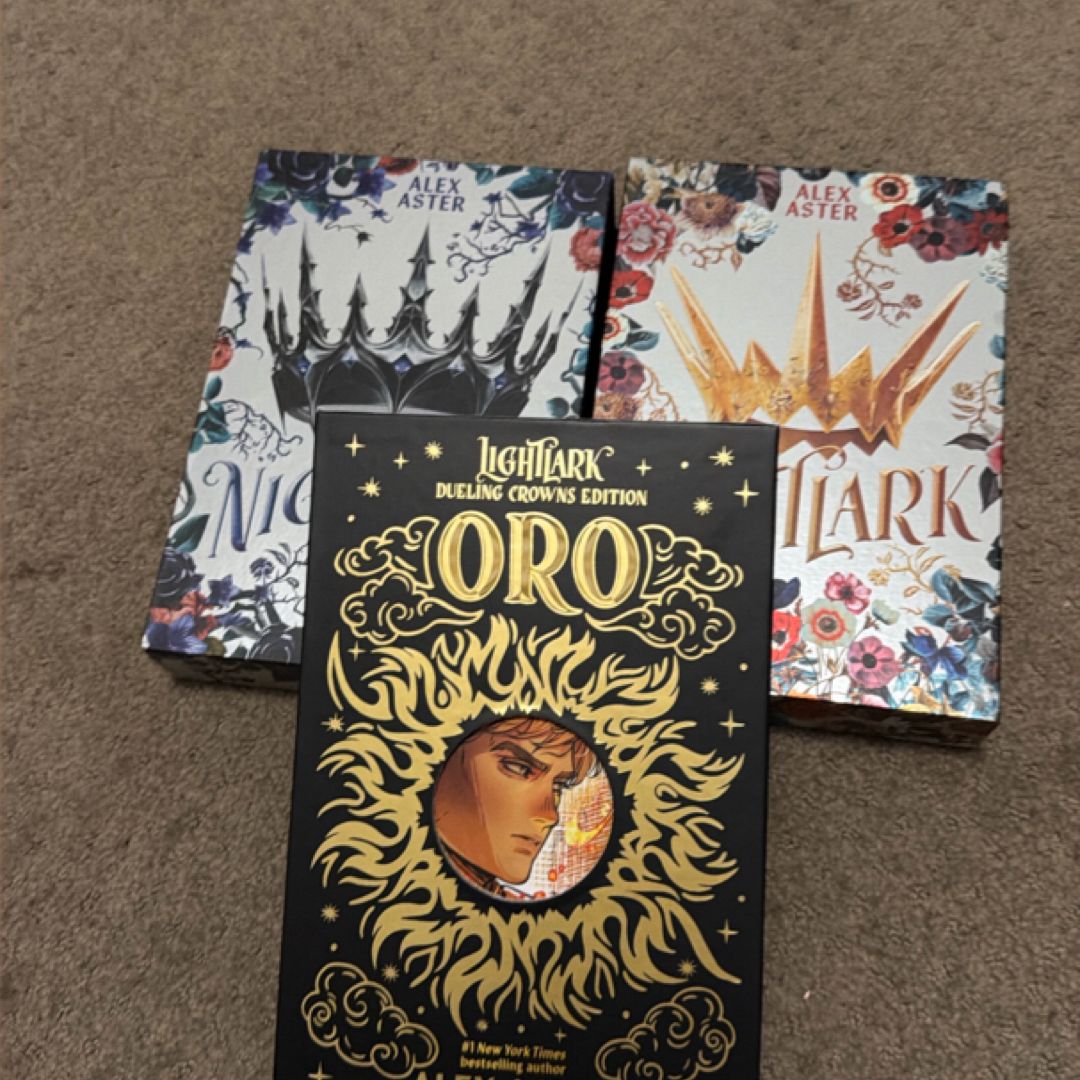 Lightlark nightbane and Oro/Grim collectors editions 