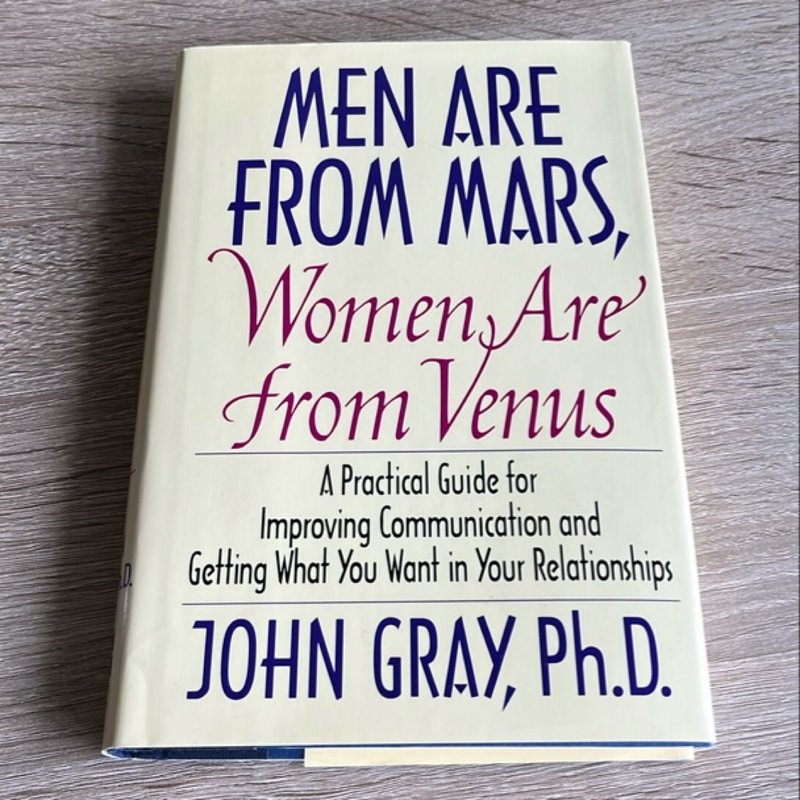 Men Are from Mars, Women Are from Venus