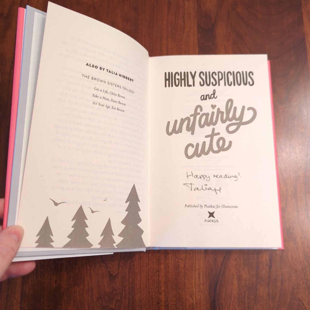 **AFTERLIGHT SIGNED EDITION** Highly Suspicious and Unfairly Cute